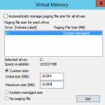 Windows Paging File setup for a Hyper-V Cluster node